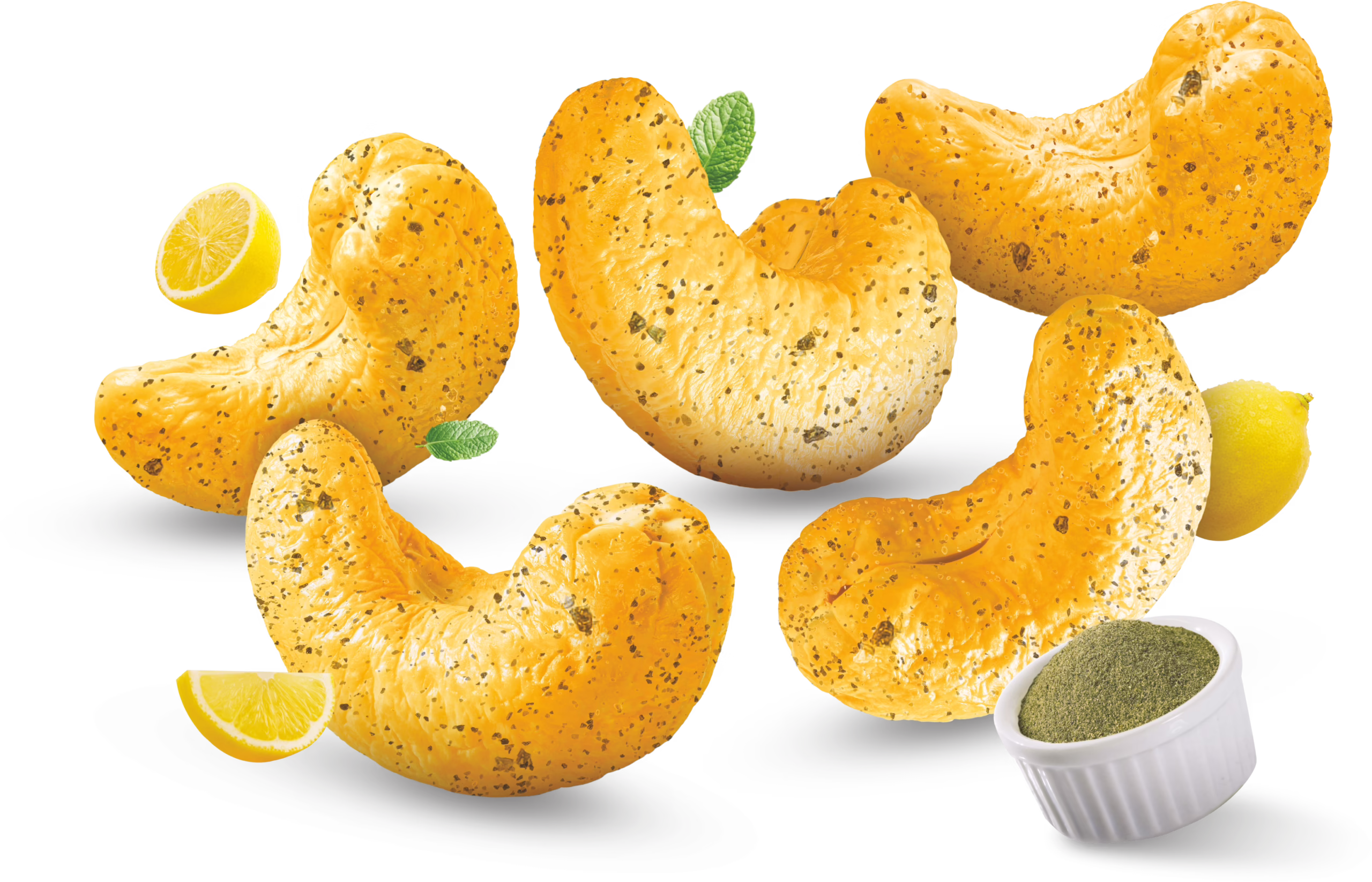 Roasted Mint Lime Cashews