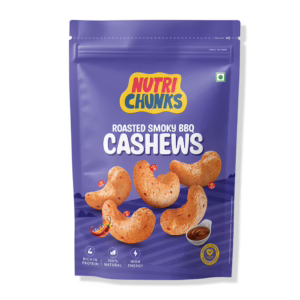 Roasted Smoky BBQ Cashews Front