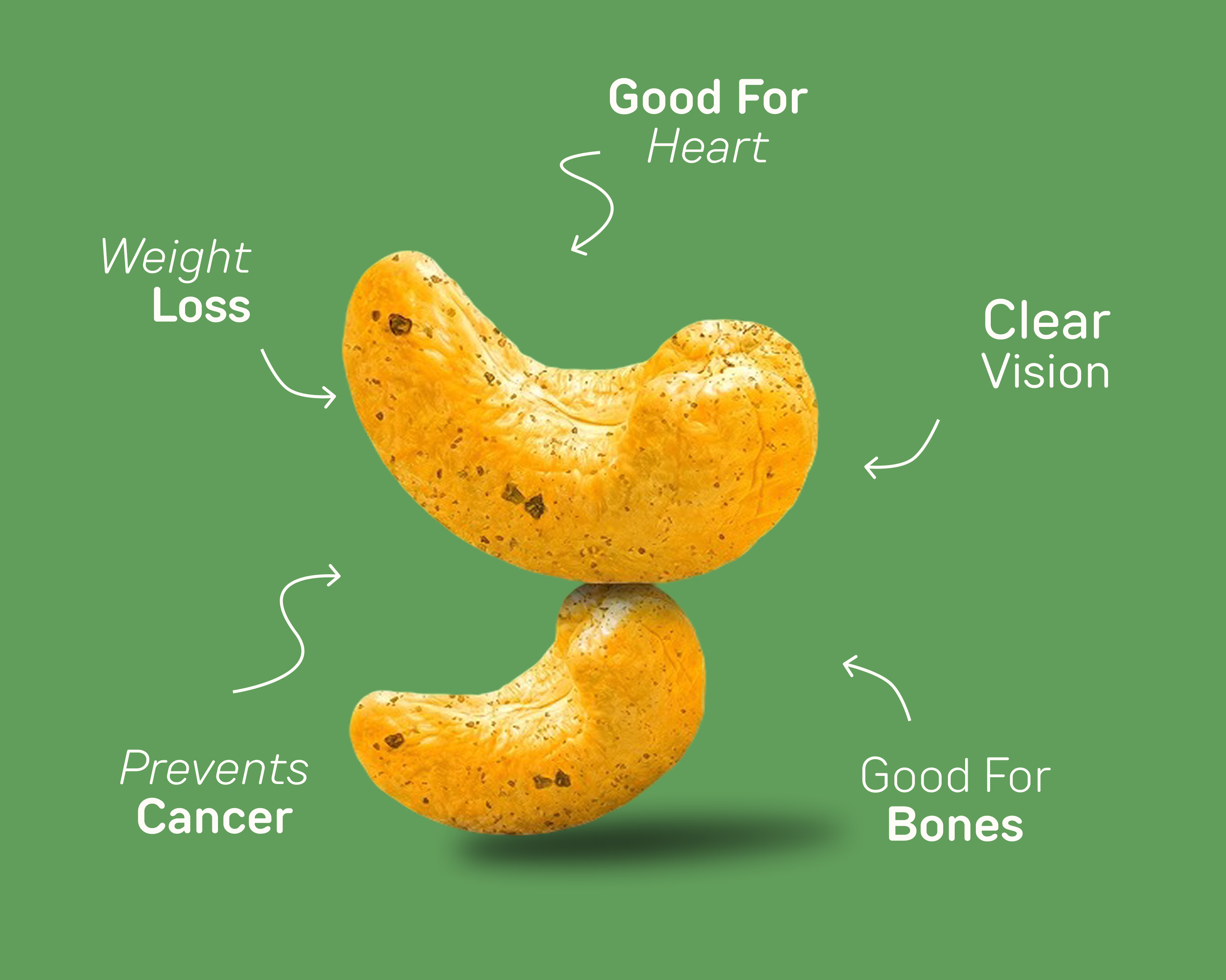 Roasted Mint & Lime Cashews Benefits