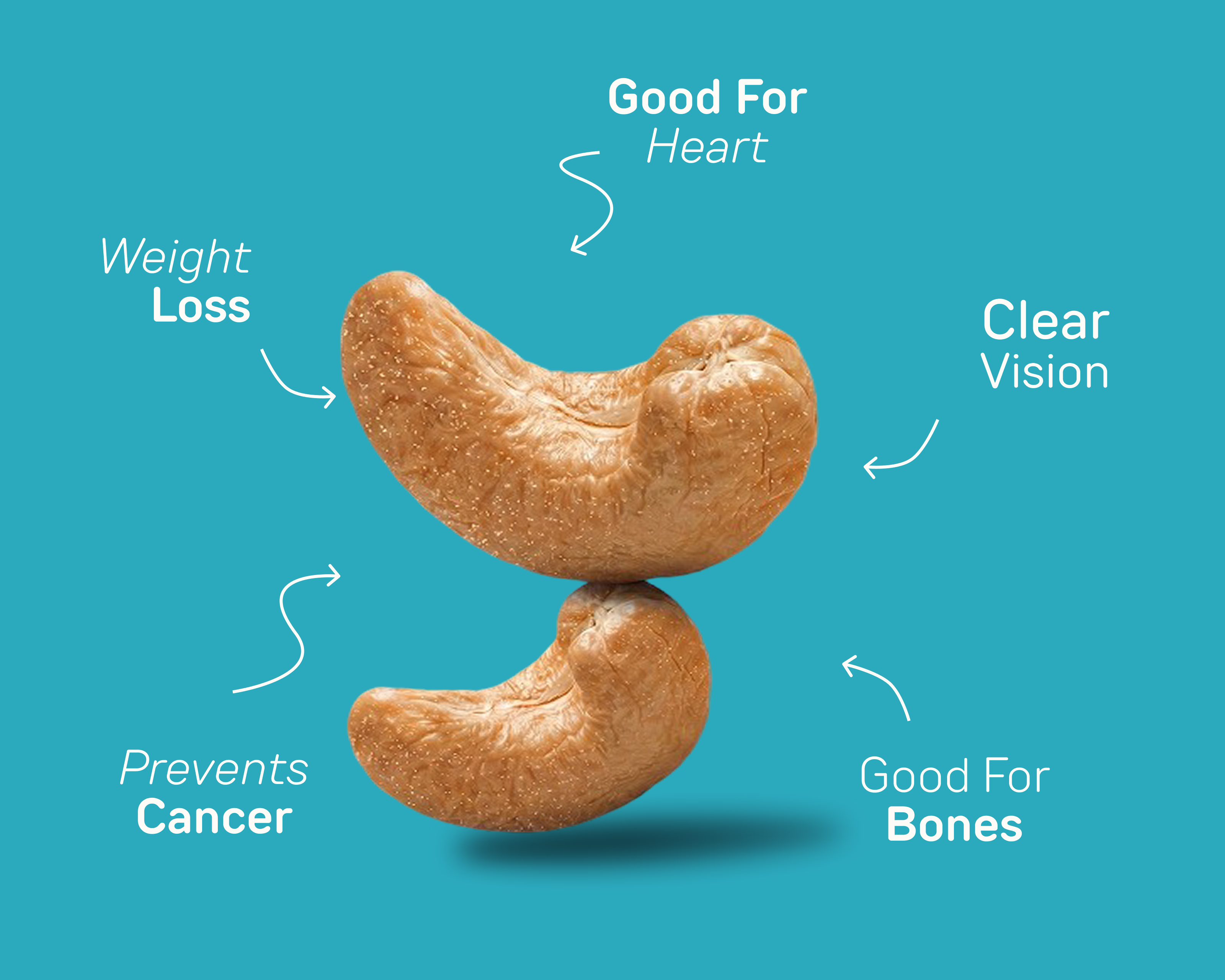 Roasted & Salted Cashews Benefits