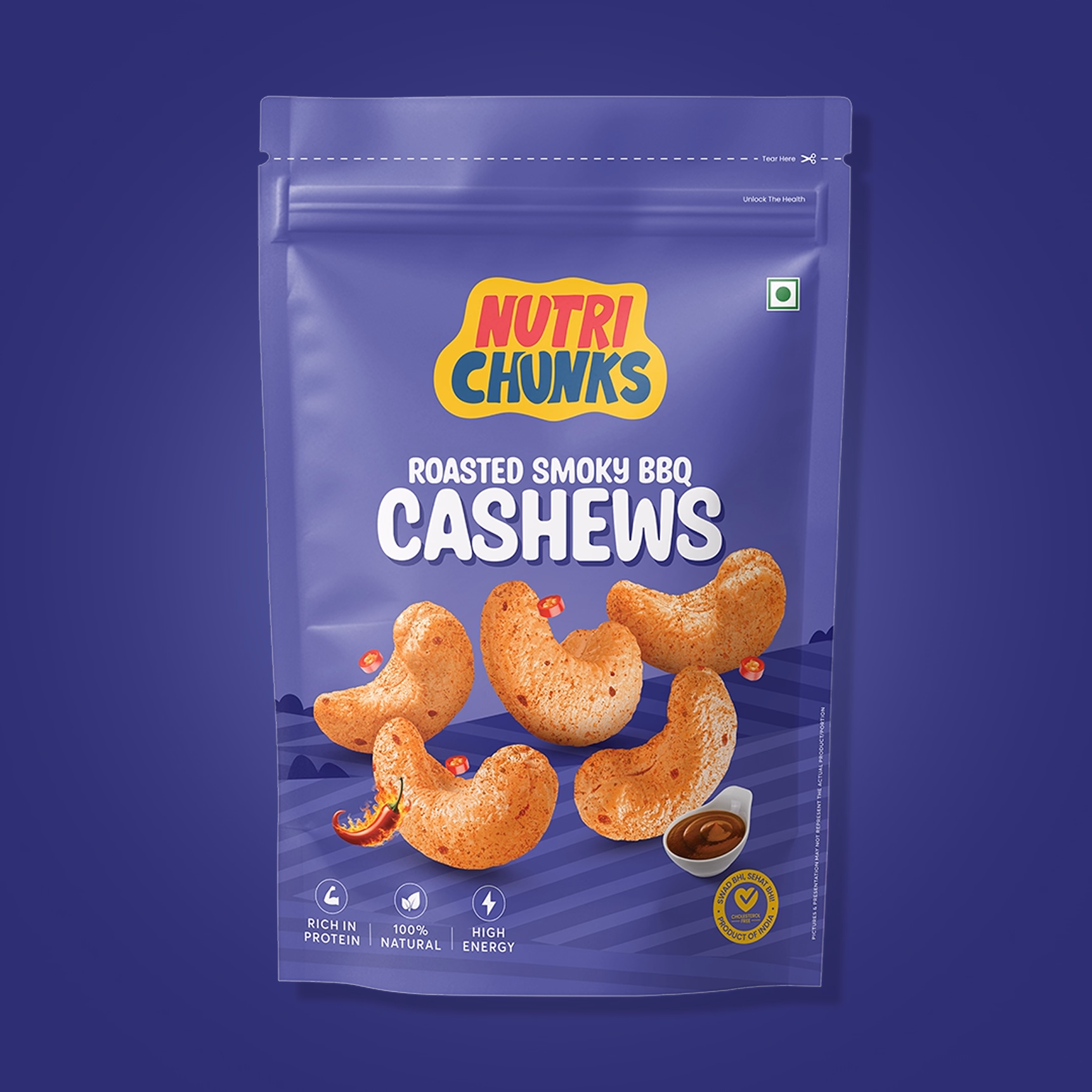 Roasted Smoky BBQ Cashews