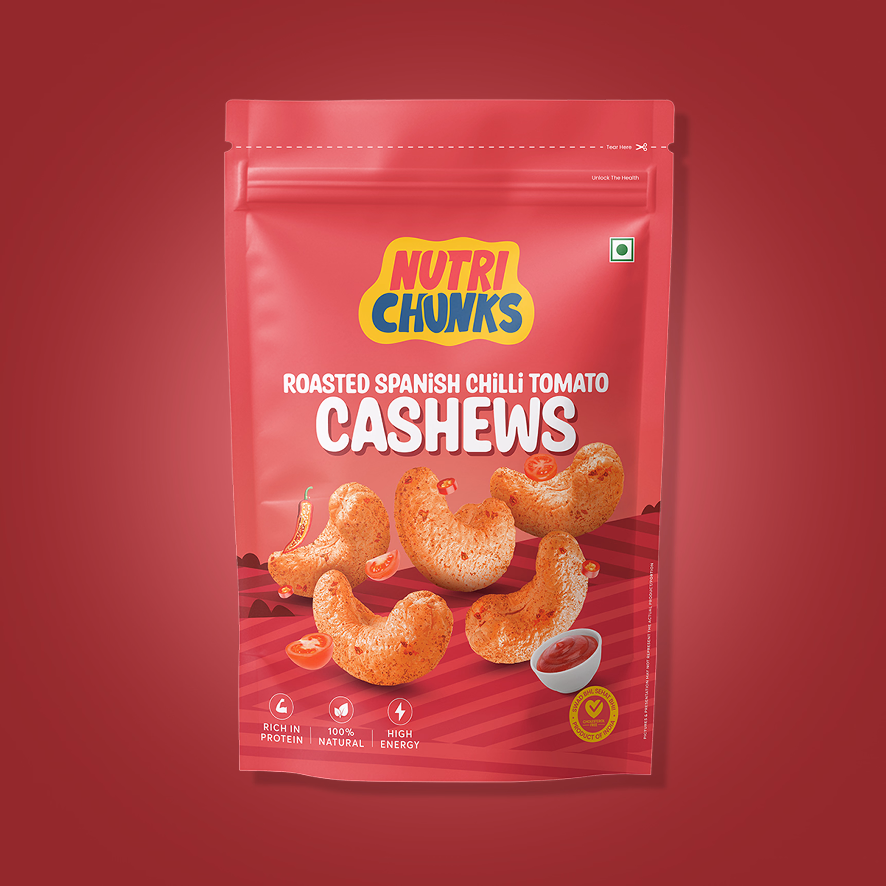 Roasted Spanish Chilli Tomato Cashews